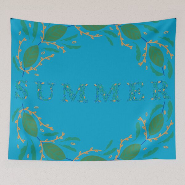 Item preview, Summer wreath  designed and sold by Becstrates.
