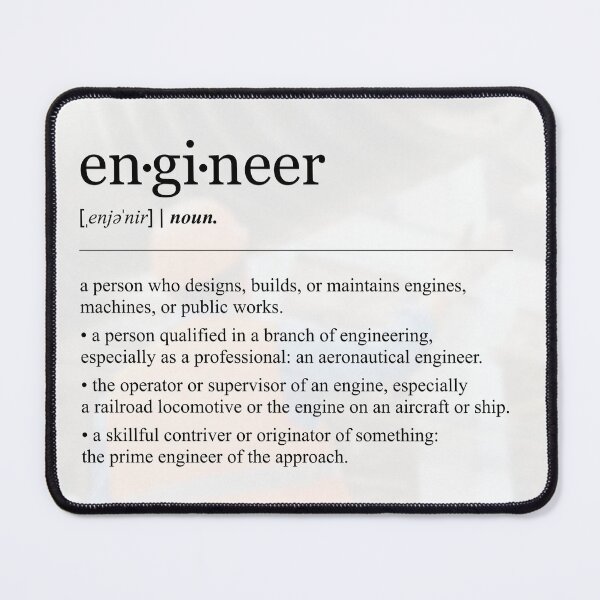 Item preview, Engineer Definition Dictionary designed and sold by MouadbStore.