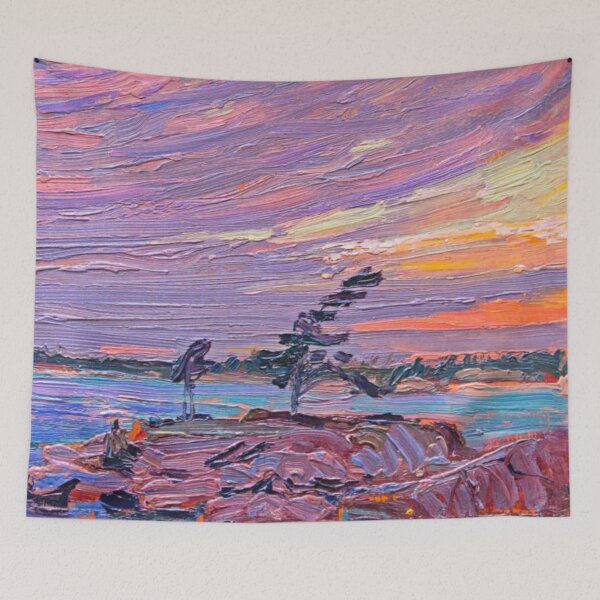 Item preview, Sunset at the Georgian Bay (1914) by Tom Thomson. designed and sold by IORI-PROFILER.