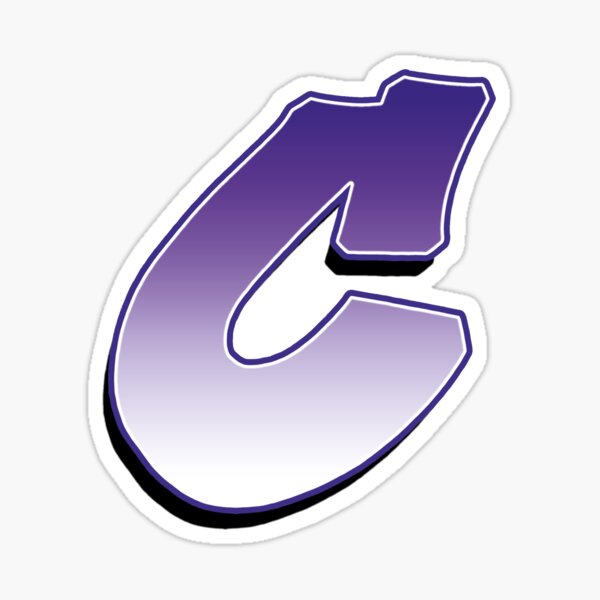 Letter C - Purple Sticker