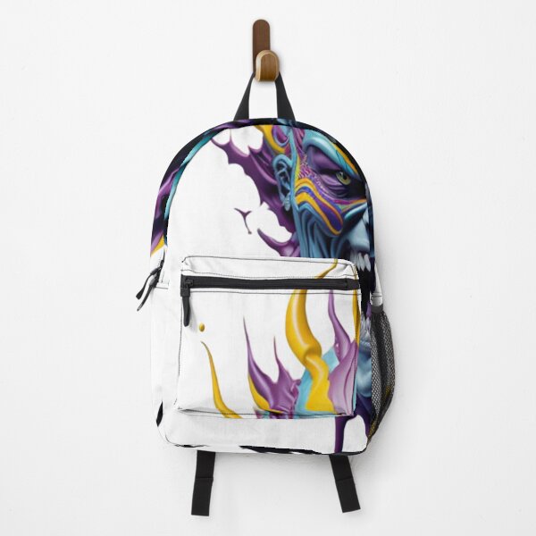 Aperçu de l'œuvre Psycho Head #12 Part of the Psycho Heads Collection créée et vendue par Psychedelic Psychos.