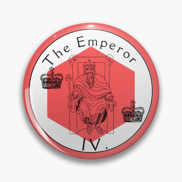 Item preview, The Emperor Tarot Card designed and sold by GoldenPress.