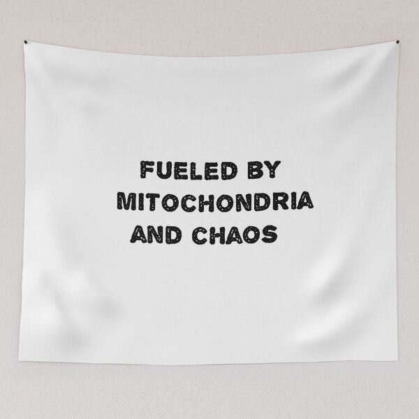 Item preview, fueled by mitochondria and chaos designed and sold by sarina G.
