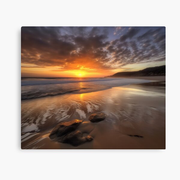 Item preview, Beautiful sunset designed and sold by DreamscapesAI.