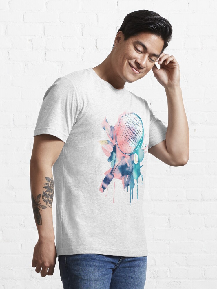 Discover Tennis: Watercolor 1 | Essential T-Shirt 
