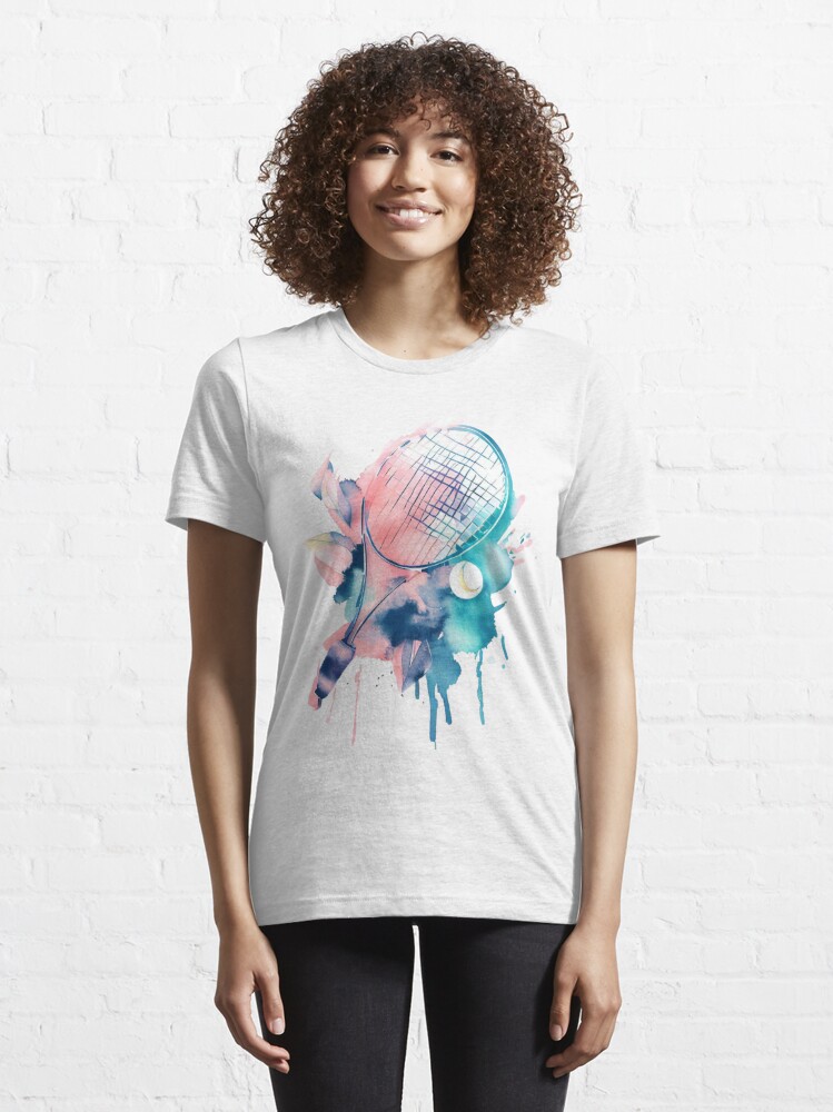 Disover Tennis: Watercolor 1 | Essential T-Shirt 