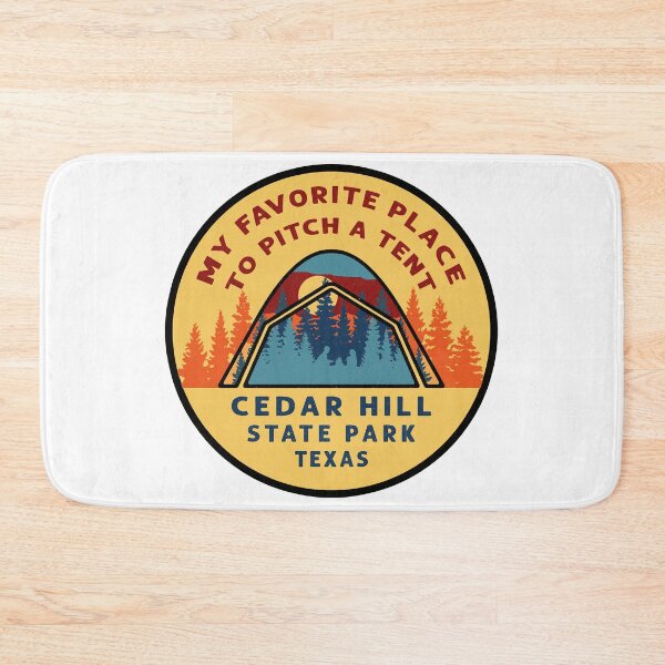 Item preview, Cedar Hill State Park Texas Tent Patch designed and sold by VanyaKar.
