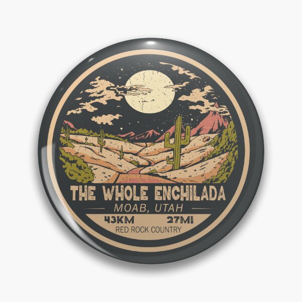 Item preview, The Whole Enchilada Trail | Utah | Mountain Biking designed and sold by KrisSidDesigns.