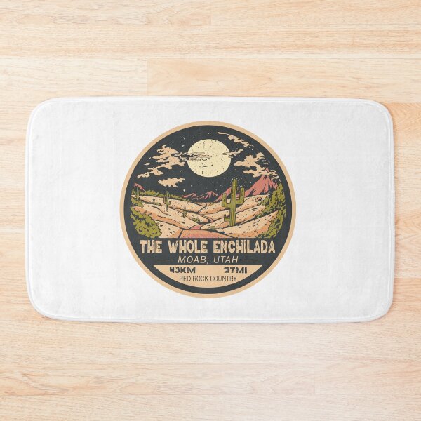 Item preview, The Whole Enchilada Trail | Utah | Mountain Biking designed and sold by KrisSidDesigns.