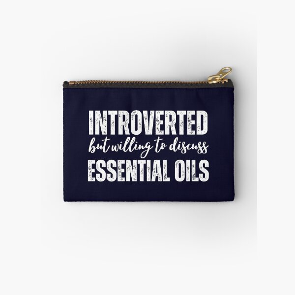 Item preview, Introverted By Willing To Discuss Essential Oils designed and sold by SunfullyYours.