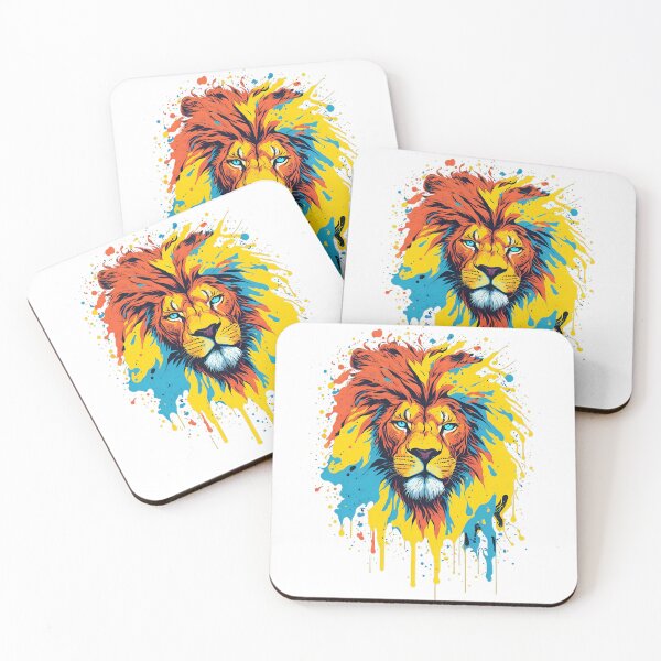Item preview, Lion Watercolor designed and sold by Hazal Sigirci.