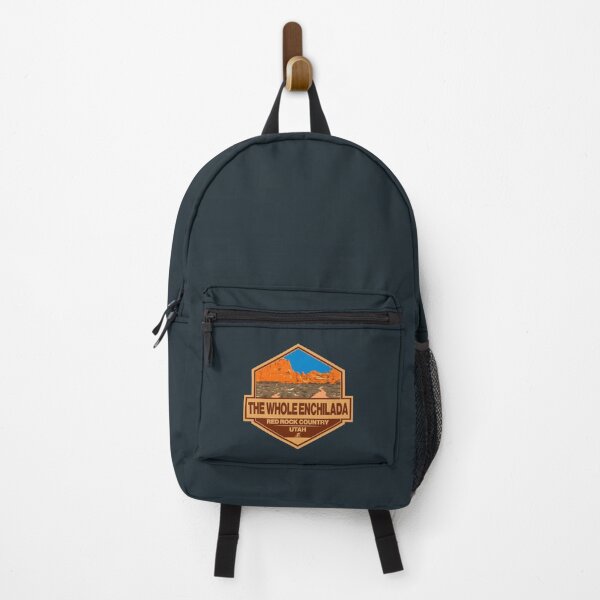 Item preview, The Whole Enchilada Trail Utah Travel Art Badge designed and sold by KrisSidDesigns.