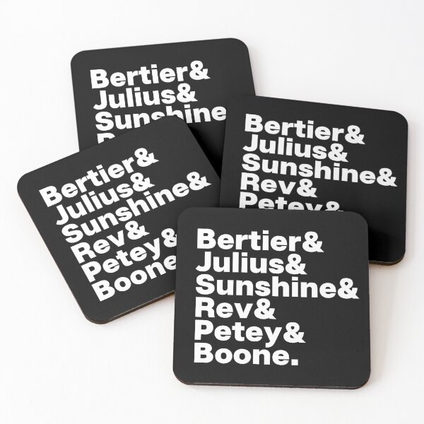 Item preview, Remember The Titans Cast - Bertier, Julius, Sunshine, Rev, Petey, And Boone designed and sold by barrelroll909.
