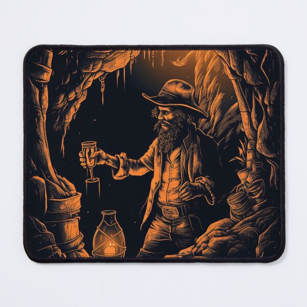 Item preview, Gold Miner in Cave designed and sold by frogg136.
