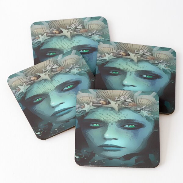 Item preview, Turquoise Princess Mermaid designed and sold by Artel-Blue.