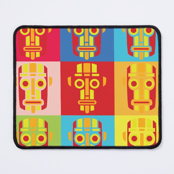 Item preview, Retro Pop Art Masks designed and sold by GeekShirts Shop.
