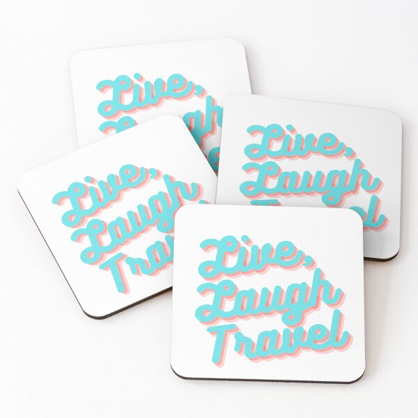 Item preview, Live Laugh Travel designed and sold by cedarsnerdshop.