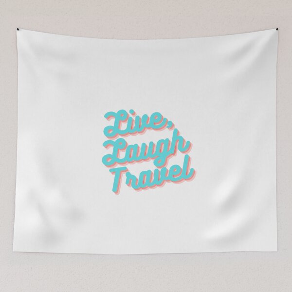 Item preview, Live Laugh Travel designed and sold by cedarsnerdshop.