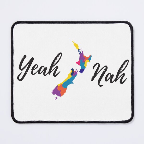 Item preview, Yeah Nah New Zealand designed and sold by MailuDesigns.