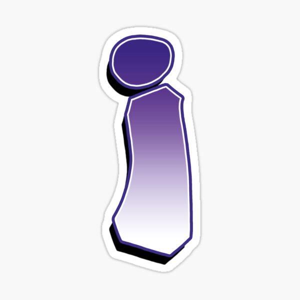 Letter i - Purple Sticker