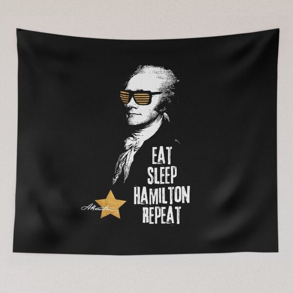 Item preview, Alexander Hamilton. Eat. Sleep. Hamilton. Repeat.  designed and sold by STYLESYNDIKAT.