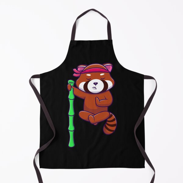 Item preview, Funny red panda meditating designed and sold by Pixelish.