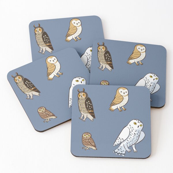 Item preview, Cute four owl kinds pack  designed and sold by Yarafantasyart.