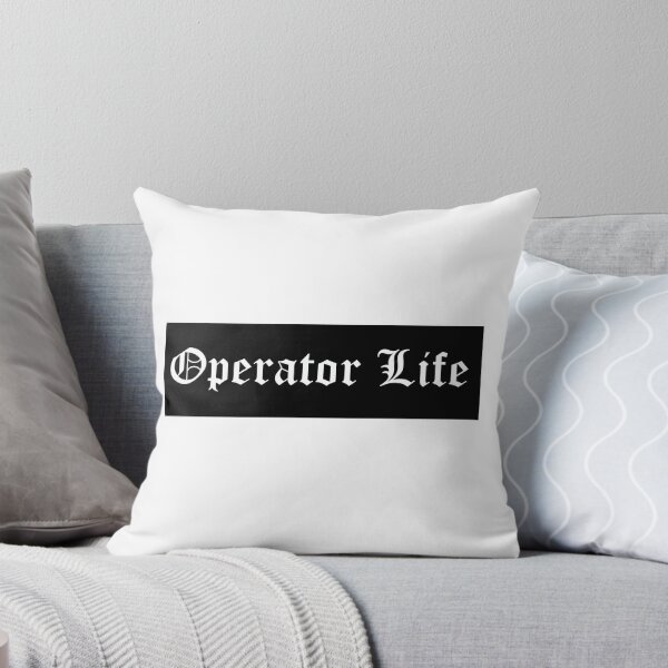 Item preview, Operator Life Blue Collar designed and sold by RossDillon.