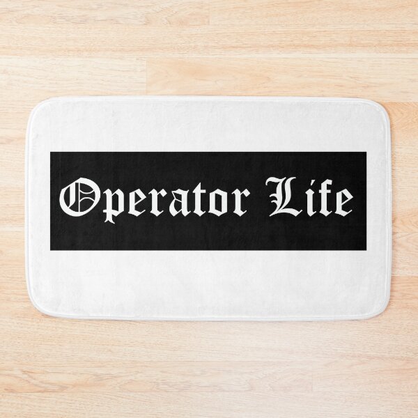 Item preview, Operator Life Blue Collar designed and sold by RossDillon.