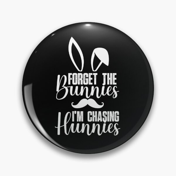 Item preview, Forget the Bunnies Im Chasing Hunnies easter bunny leopard print designed and sold by SIMPLINZ.