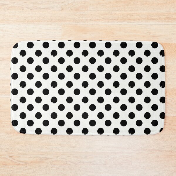 Item preview, White And Black Polka Dots designed and sold by PatternTitan.
