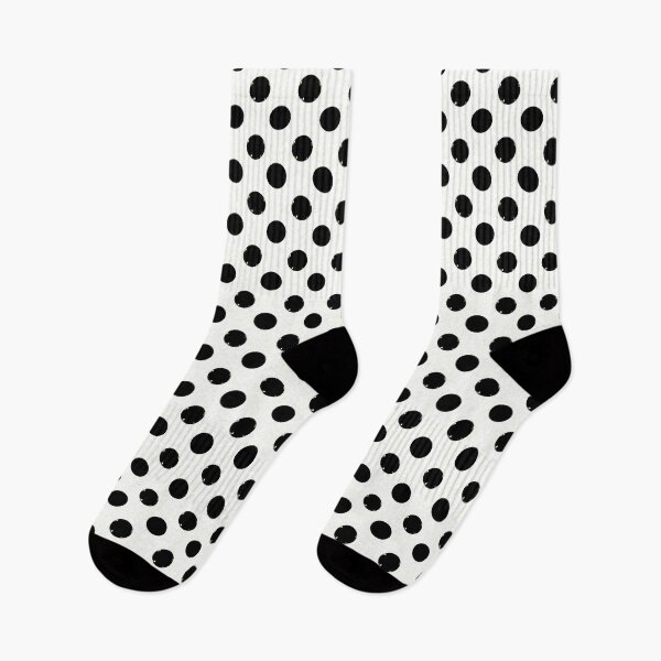 Item preview, White And Black Polka Dots designed and sold by PatternTitan.