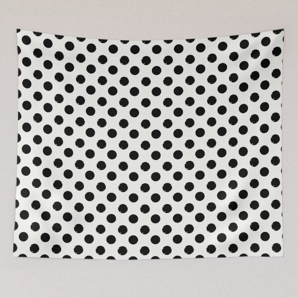 Item preview, White And Black Polka Dots designed and sold by PatternTitan.