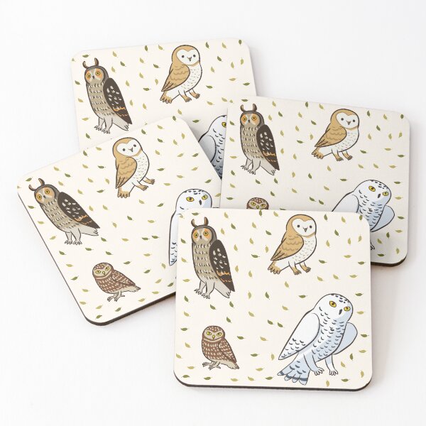 Item preview, Cute four owl kinds pack  designed and sold by Yarafantasyart.