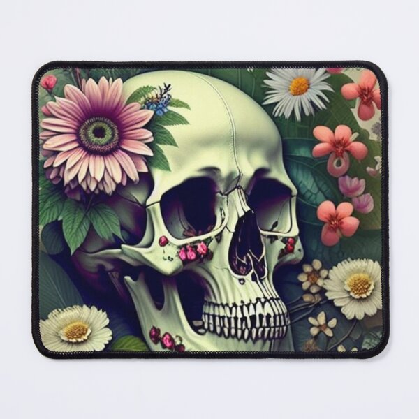 Item preview, Floral Skull designed and sold by BiancaDPetals.