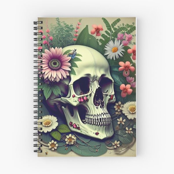 Item preview, Floral Skull designed and sold by BiancaDPetals.