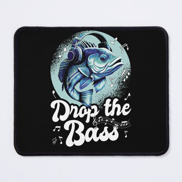 Item preview, Drop The Bass - Bass With Headphones designed and sold by Shirtey.