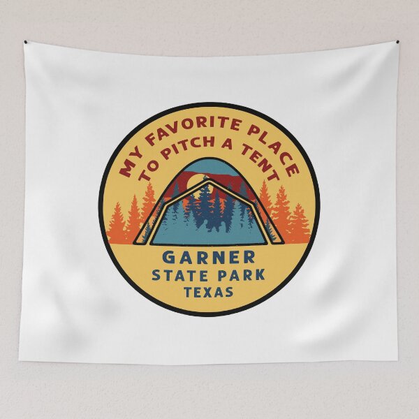 Item preview, Garner State Park Texas Tent Patch designed and sold by VanyaKar.