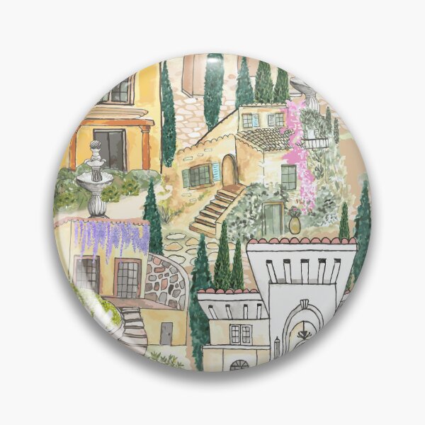 Item preview, Water Tuscan villas designed and sold by SweetCoolVibes.
