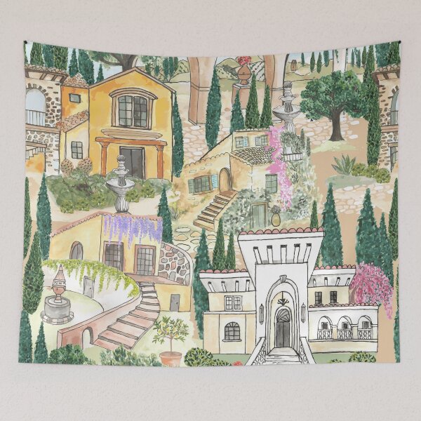 Item preview, Water Tuscan villas designed and sold by SweetCoolVibes.