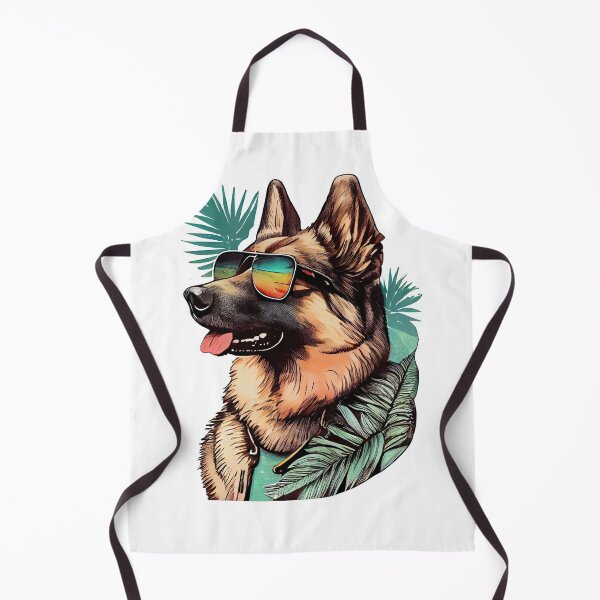 Item preview, summertime sticker german shepherd designed and sold by jinif.