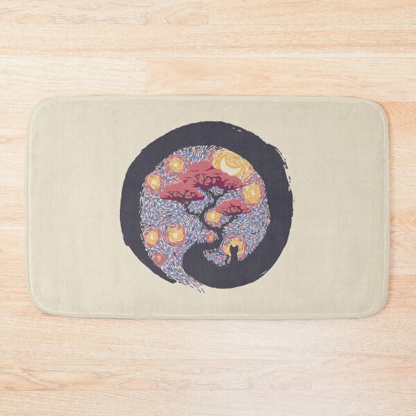Item preview, Sumie Starry Night Cat by Tobe Fonseca designed and sold by Tobe Fonseca®.