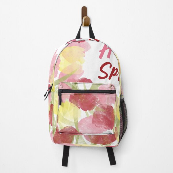 Item preview, Happy Spring | Pink Red Yellow | Black designed and sold by Wintre2.