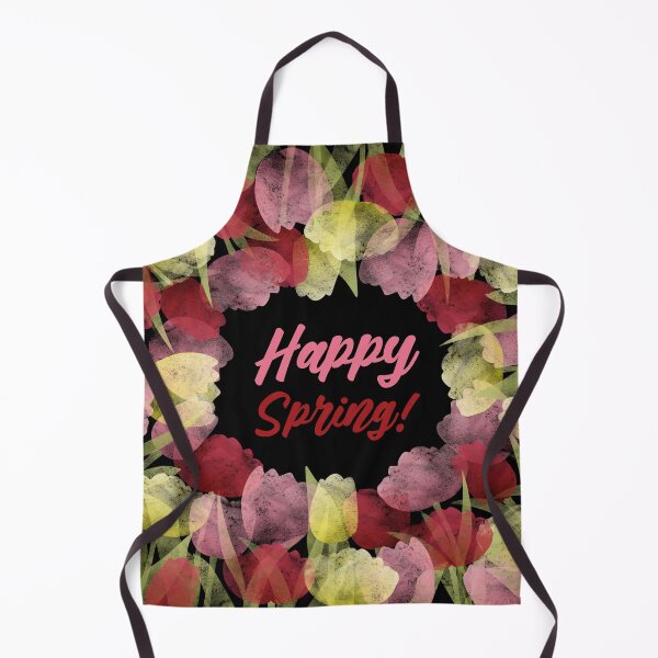 Item preview, Happy Spring | Pink Red Yellow | Black designed and sold by Wintre2.