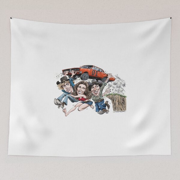 Item preview, The Dukes of Hazzard designed and sold by IanBakerToons.