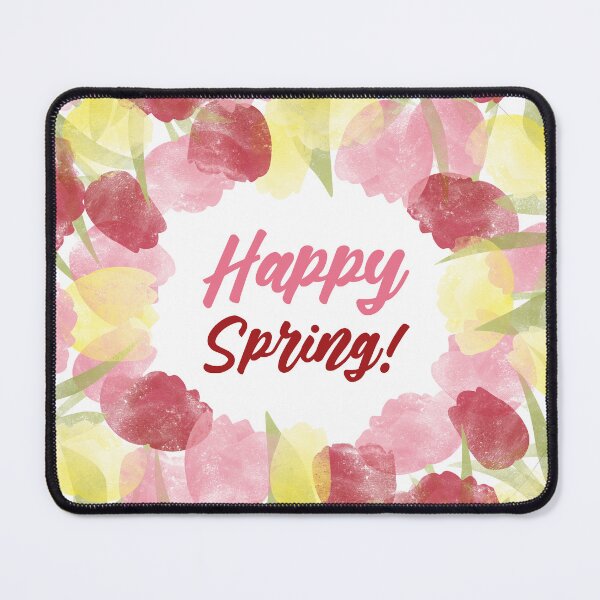 Item preview, Happy Spring | Pink Red Yellow | White designed and sold by Wintre2.