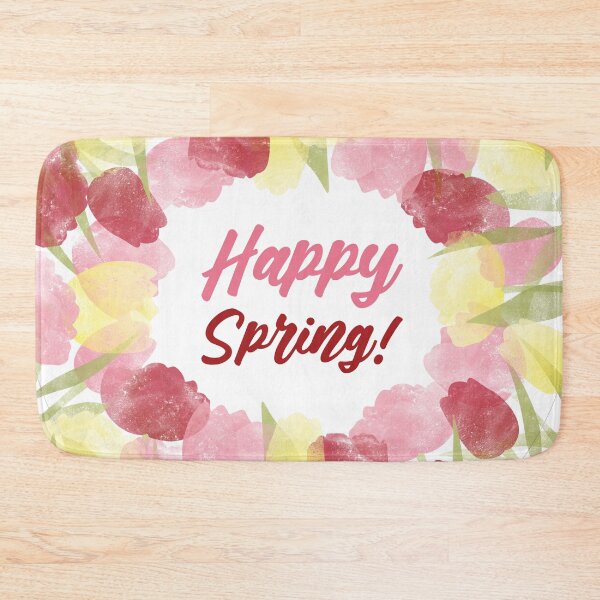 Item preview, Happy Spring | Pink Red Yellow | White designed and sold by Wintre2.