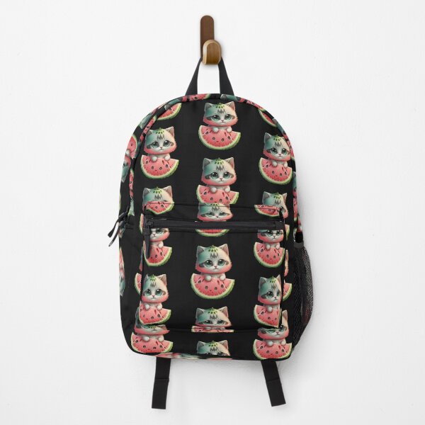 Item preview, KAWAII KITTEN SWEET WATERMELON designed and sold by CRAZY&ART.
