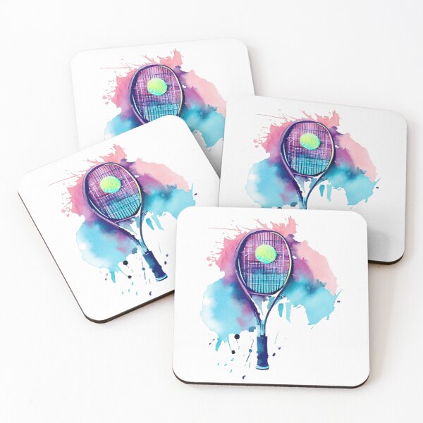Item preview, Tennis: Watercolor 2 designed and sold by OutofFocusShop.