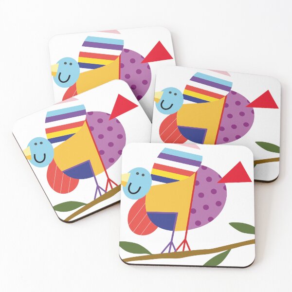 Item preview, The colorful spring bird designed and sold by Muunatelier.